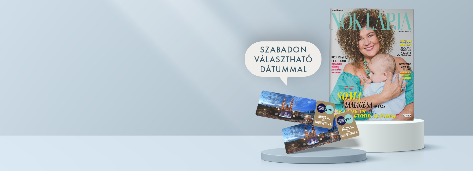 Nők Lapja-előfizetés kulturális élménnyel