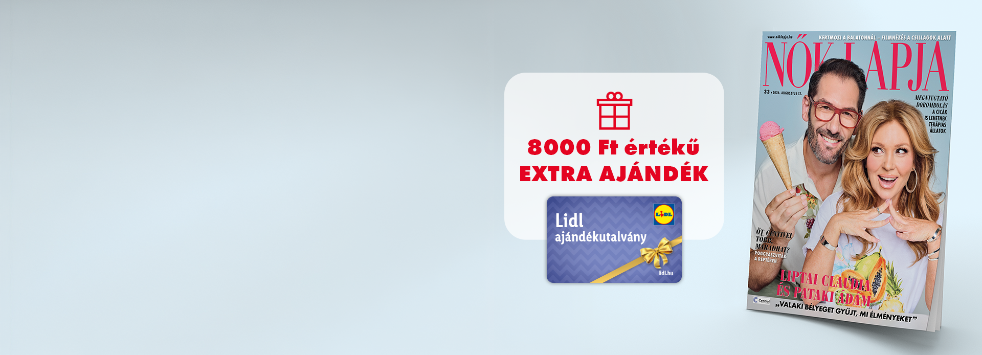 LEGYEN NŐK LAPJA ELŐFIZETŐ,ÍGY MINDEN LAPSZÁMMAL MEGTAKARÍT!