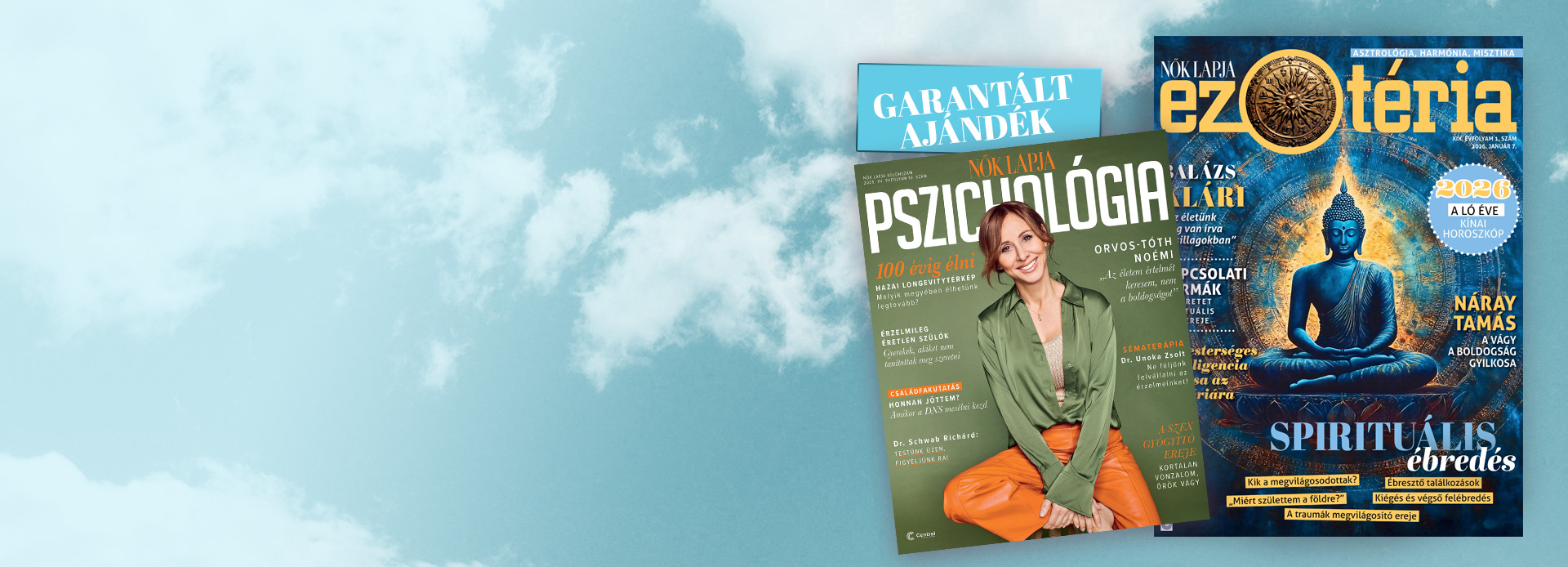Most ajándék Nők Lapja Pszichológia különszámmal!*