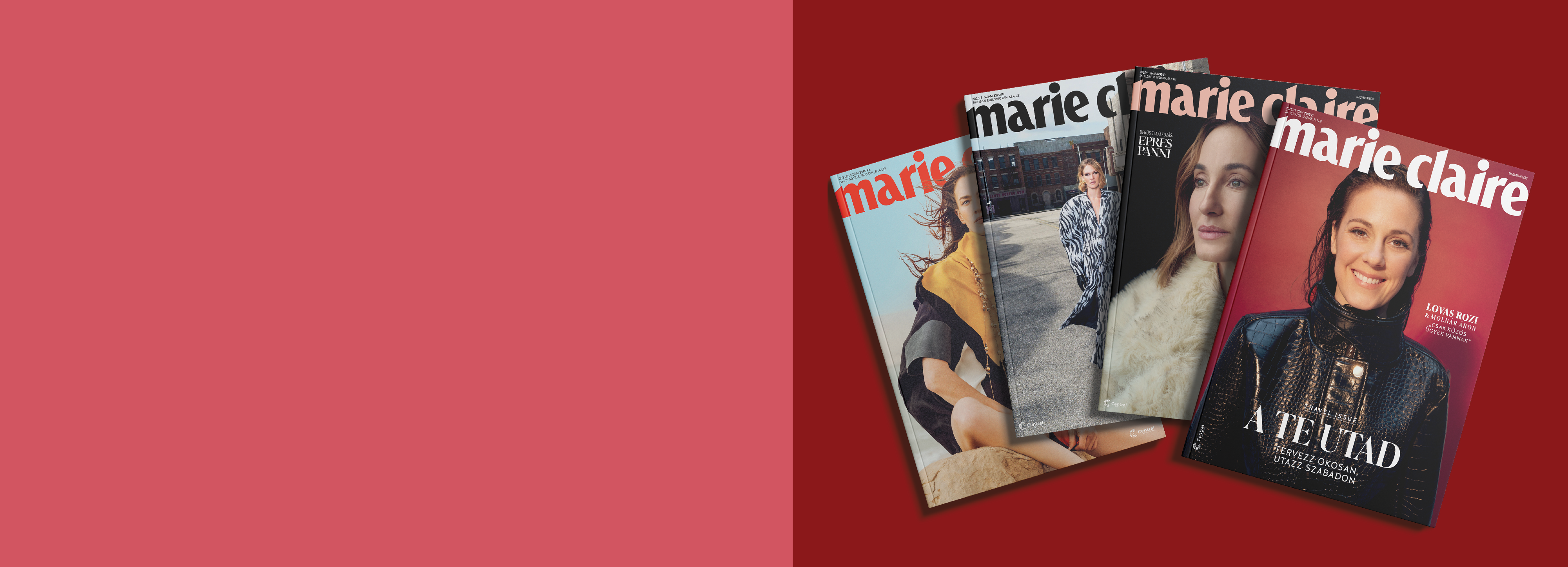 FIZESS ELŐ A MARIE CLAIRE MAGAZINRA!