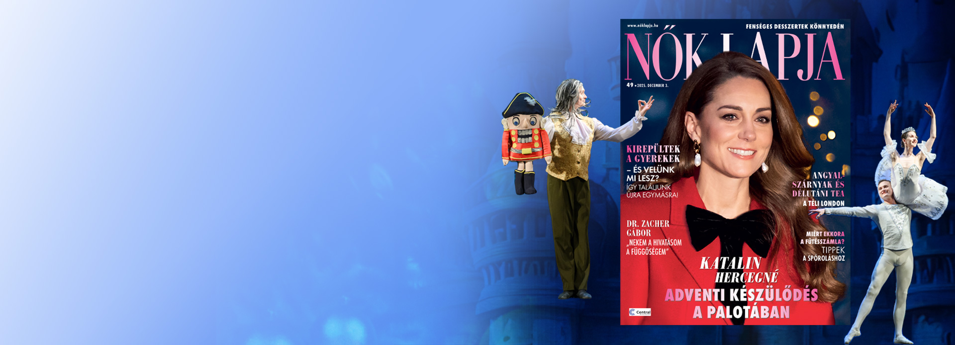 Különleges karácsonyi Nők Lapja előfizetési ajánlat!