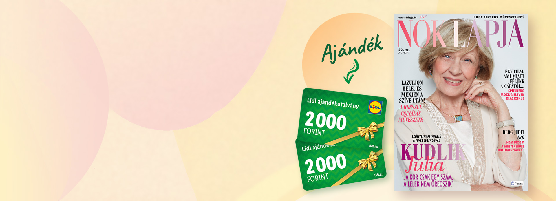 KÜLÖNLEGES NŐK LAPJA ELŐFIZETÉSI AJÁNLAT!