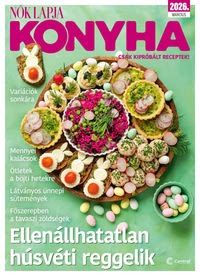 Nők Lapja Konyha magazin borítója