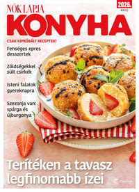 Nők Lapja Konyha előfizetés 12 lapszám magazin borítója