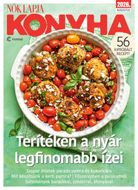 Nők Lapja Konyha előfizetés 12 lapszám magazin borítója