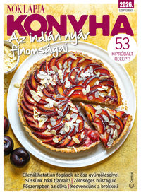 Nők Lapja Konyha előfizetés 12 lapszám magazin borítója