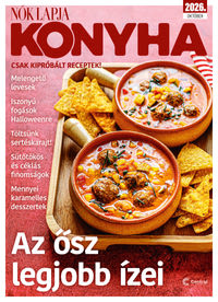Nők Lapja Konyha előfizetés 6 lapszám magazin borítója