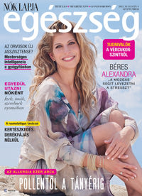 Nők Lapja Egészség magazin borítója