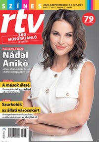 Színes RTV magazin borítója