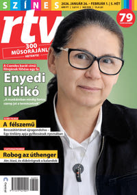 Színes RTV magazin borítója