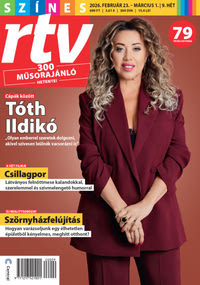 Színes RTV magazin borítója