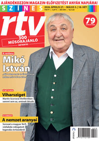 Színes RTV magazin borítója