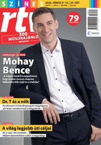 Színes RTV magazin borítója