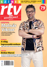 Színes RTV magazin borítója
