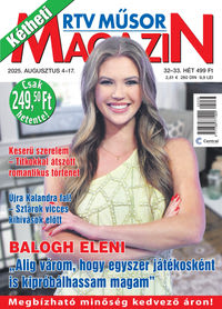 Kétheti RTV Műsormagazin magazin borítója