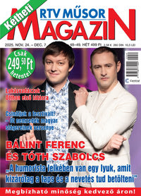 Kétheti RTV Műsormagazin magazin borítója