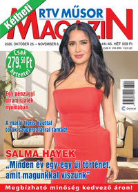 Kétheti RTV Műsormagazin előfizetés 6 hónap magazin borítója