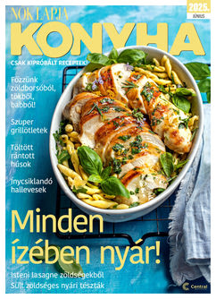 Nők Lapja Konyha előfizetés 12 lapszám magazin borítója