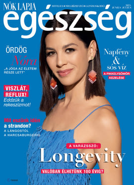 Nők Lapja Egészség magazin borítója