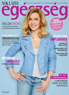 Nők Lapja Egészség magazin borítója