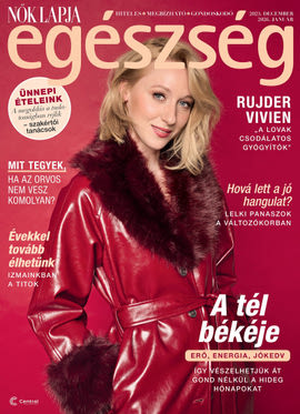 Nők Lapja Egészség magazin borítója