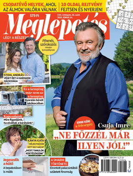 Meglepetés magazin borítója