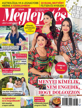 Meglepetés magazin borítója