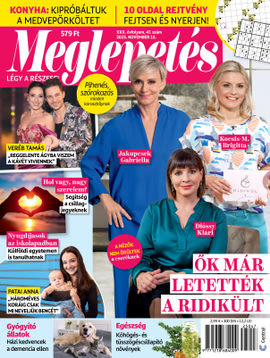 Meglepetés magazin borítója