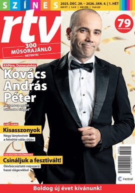 Színes RTV magazin borítója