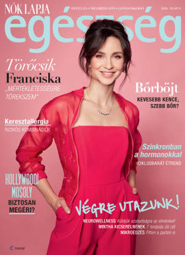 Nők Lapja Egészség magazin borítója