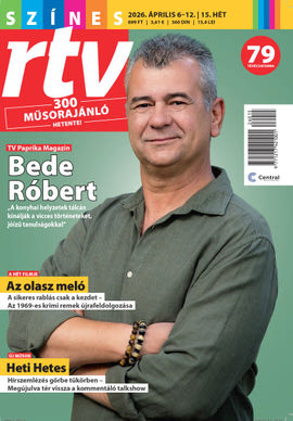 Színes RTV magazin borítója