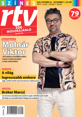 Színes RTV magazin borítója