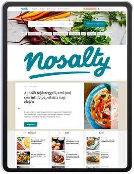 Nosalty hirdetésmentes előfizetés magazin borítója