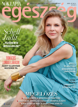 Nők Lapja Egészség magazin borítója
