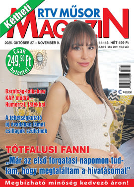Kétheti RTV Műsormagazin magazin borítója