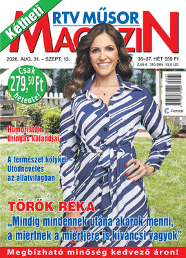 Kétheti RTV Műsormagazin magazin borítója