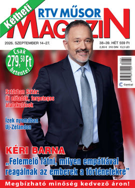 Kétheti RTV Műsormagazin magazin borítója