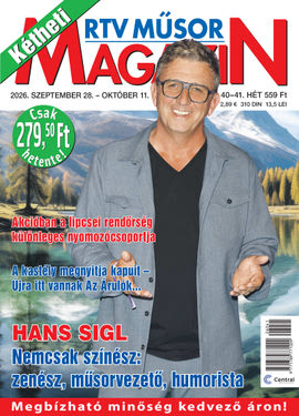 Kétheti RTV Műsormagazin magazin borítója